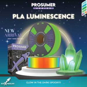 PLA LUMINESCENE FILAMENT 1KG (PROSUMER Series)