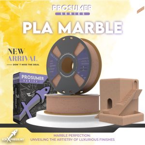 PLA MARBLE FILAMENT 1KG (PROSUMER Series)